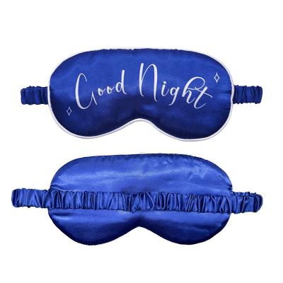 High Quality Soft Silk Satin Sleep Mask Eye Cover Eyemask