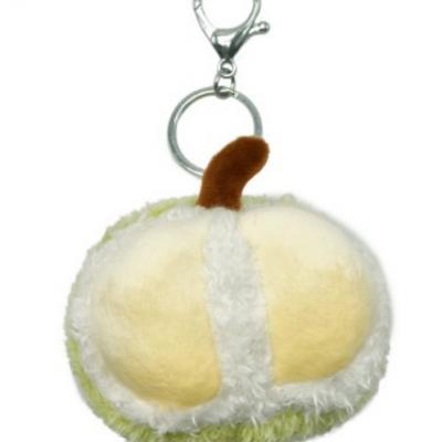  Creative Simulated Fruit Durian Plush Toy Pendant Custom Soft Bag Charms Stuffed Animals PP Cotton Filling Mesh Lining Promotion Gift