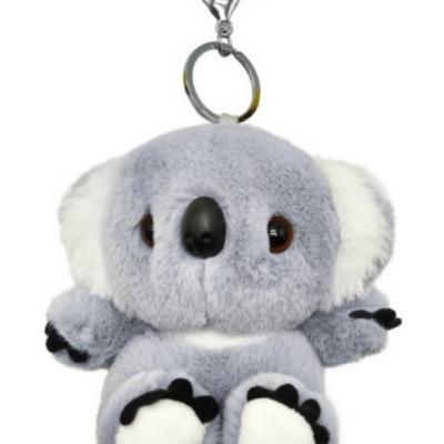 Cartoon Koala Plush Pendant Doll Bag Charms Toy Cotton Material for Girl Couples Small Gift Wholesale Cross-Border