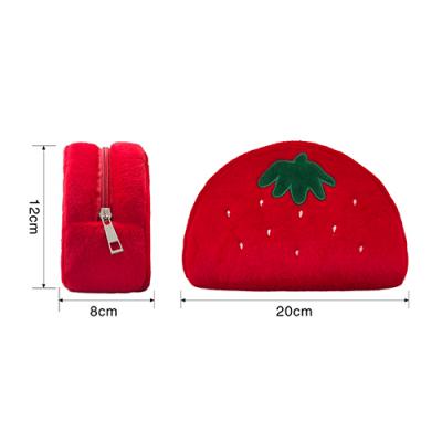 Hot Selling High Quality Fruit Strawberry And Pineapple Series Portable Cosmetic bag 