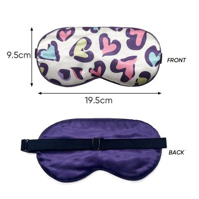 Customised Silk Sleep Eye Mask Comfortable Silk Satin Eye Pillow