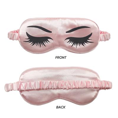 Luxury Eye Mask Satin Silk Sleep Mask With Elastic Strap